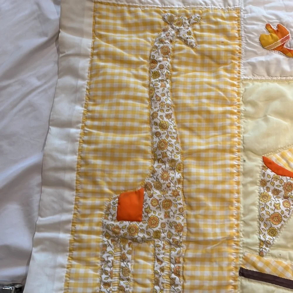 Handmade Baby Quilted Blanket - Picture 9 of 14